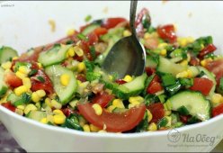 Салат овощной 