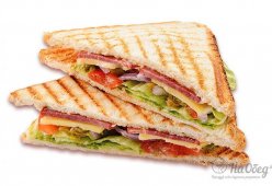 Клаб-сэндвич с ветчиной
