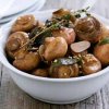 Салаты с маринованными грибами