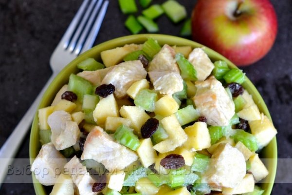 Салат с яблоком это настоящий витаминный взрыв