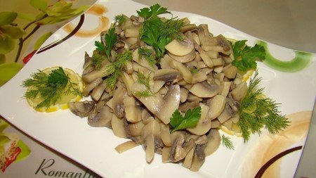 Салат с грибами — вкусные рецепты