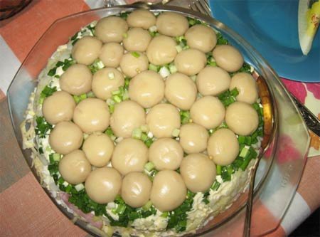 Салат Лукошко