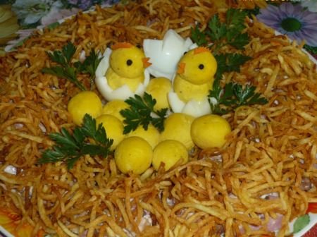 Салат Гнездо глухаря