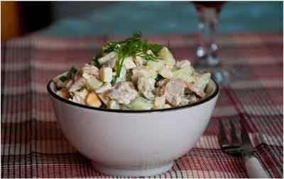 Салат Дубок