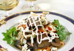 Рецепты салата из печени