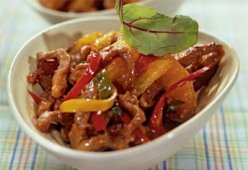 Салаты с телятиной