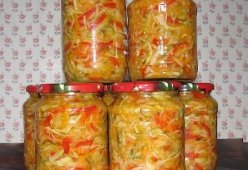 Салат из капусты на зиму