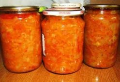 Салат из кабачков на зиму