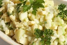 Салат из картофеля