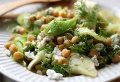 Салат из лука порея