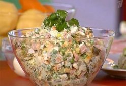 Салат из вареных овощей