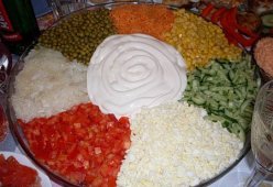 Салат Семицветик