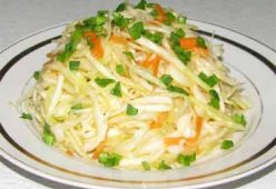Салат со свежей капустой