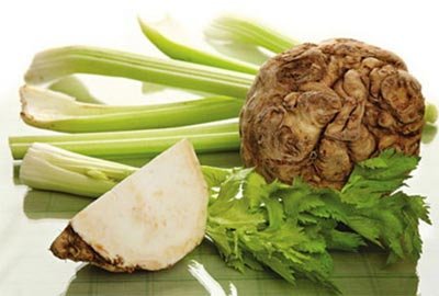 Салаты из корня сельдерея