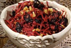 Салаты из вареной свеклы