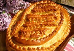 Капустный пирог на кефире