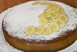 Банановый пирог