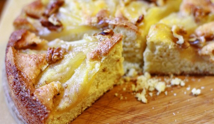 Грушевый пирог