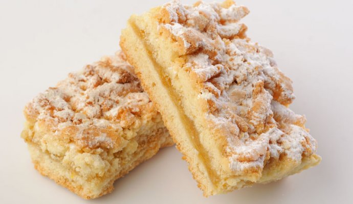 Песочный лимонный пирог