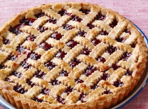 Вкусный пирог с вареньем