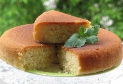 Пирог на кефире в духовке