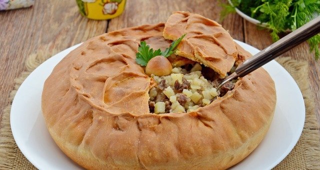 Пирог на рассоле