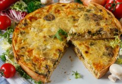 Лоранский пирог с курицей