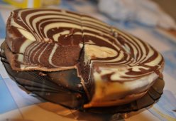 Пирог зебра