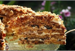 Пирог из печенья