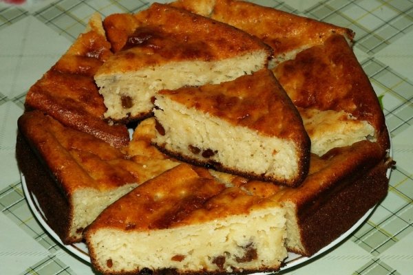 Пирог из манки