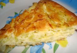 Ленивый пирог с капустой