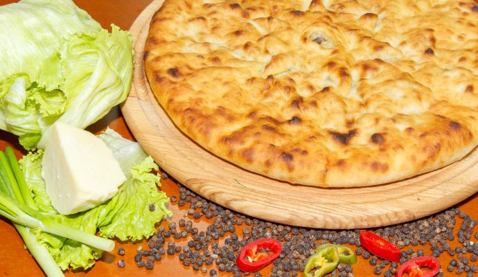 Осетинский пирог с сыром