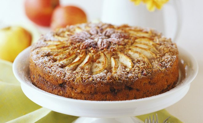 Пирог на простокваше