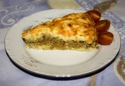 Картофельный пирог в духовке