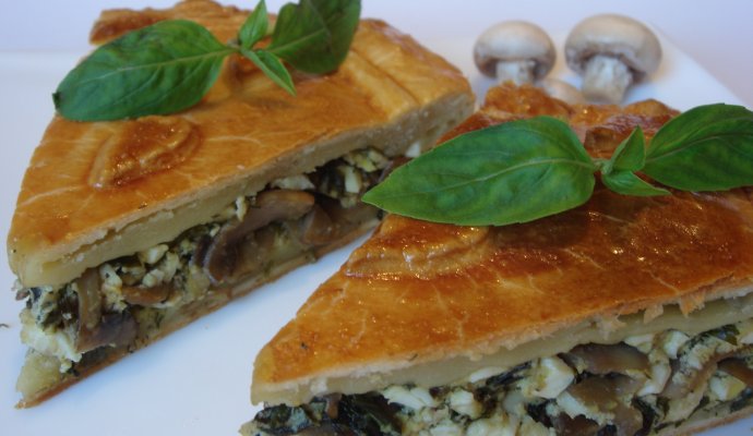 Пирог на ряженке