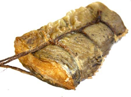 Салат из трески горячего копчения