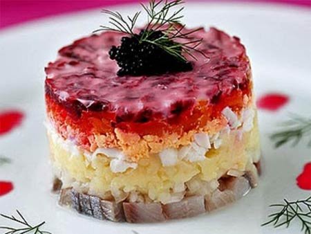 Рецепт салата Шуба