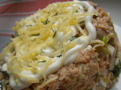 Рыбные салаты рецепты с фото