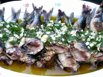 Салаты с сардинами