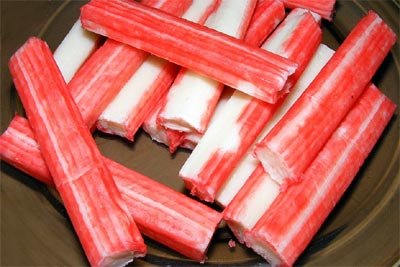 Салаты из крабовых палочек