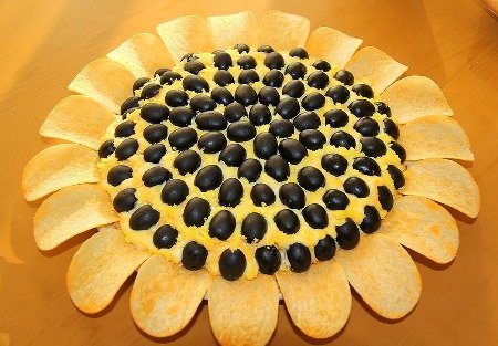 Салат Подсолнух