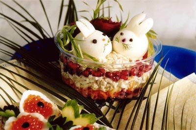 Порционные салаты