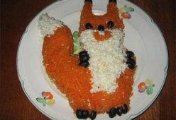 Салат Белочка