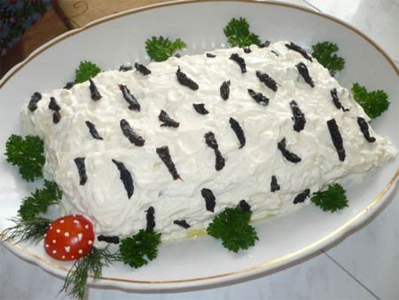 Салат Береза