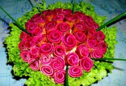 Салат Букет невесты