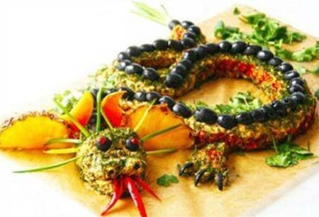 Салат Дракон