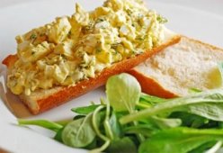 Салат с горчицей