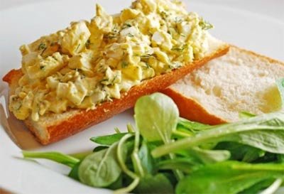 Салат с горчицей