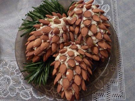 Салат Шишка