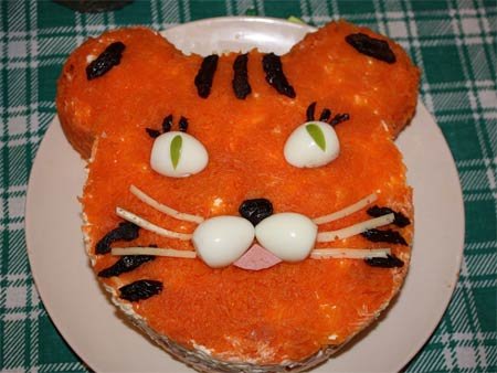 Салат Тигренок